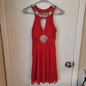 Macy's B. Darlin Halter Neck Dress